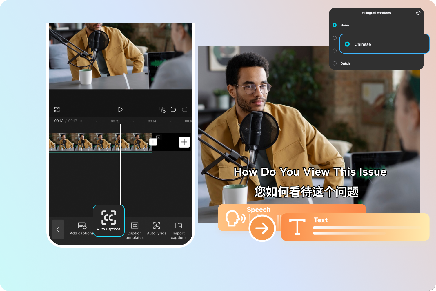 Generate English transcription
